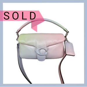 NEW Coach Pillow Tabby 18 Ombre Leather Shoulder Bag CA084